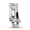 Black Bow Jewelry Sterling Silver Ice Skate Bead Charm - 3 of 4