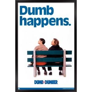 Trends International Dumb and Dumber - Dumb Happens Framed Wall Poster Prints - 1 of 4