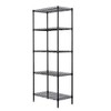 DIY 5-Tier Metal Storage Shelf, Multi-Use Organizer Rack for Kitchen, Bathroom, Office, Bedroom & Living Room - 4 of 4