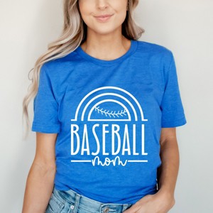 Simply Sage Market Women's Baseball Mom Arch Short Sleeve Graphic Tee - 1 of 4