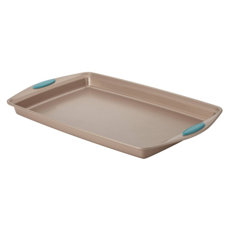 Rachael Ray Cucina Nonstick 11&#34;x17&#34; Cookie Pan Agave Blue, 1 of 10