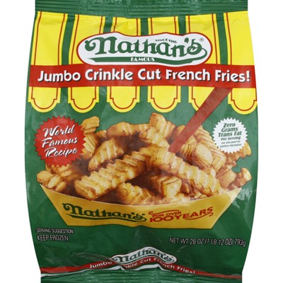 Nathan's Famous Frozen Crinkle Fries - 28oz