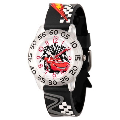 Boys' Disney Cars Lightning McQueen Watches Black