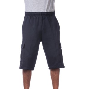 Pro Club Men's Six Pocket Fleece Cargo Shorts - 1 of 4