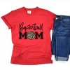 Simply Sage Market Basketball Mom Colorful Black Garment Dyed Tee - 3 of 4