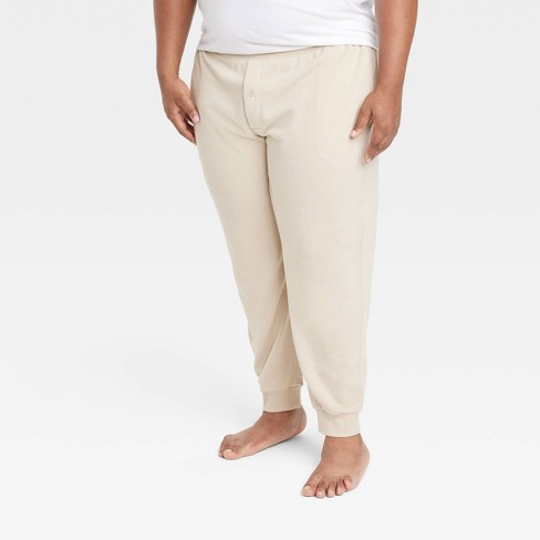 Men's Big & Tall Knit Jogger Pajama Pants - Goodfellow & Co™ Tan