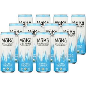 Maka Wheatgrass Coconut Pineapple Superfood Beverage - Case of 12/12 oz - 1 of 4