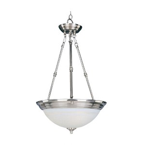 Maxim Lighting Essentials - 584x 3 - Light Pendant in  Satin Nickel - 1 of 1