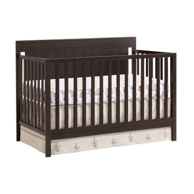 Oxford Baby Lazio 4 in 1 Convertible Crib Espresso Target