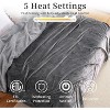 Heated Blanket, Flannel Electric Blanket, Soft Thick Heated Throw for Couch with 5 Heat Settings & 4H Auto Shut Off - 2 of 4