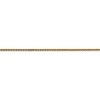 Black Bow Jewelry 1.4mm, 14k Yellow Gold Diamond Cut Solid Spiga Chain Bracelet - 2 of 4