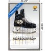 Trends International NHL Nashville Predators - Drip Skate 21 Framed Wall Poster Prints - 3 of 4