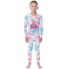 Barbie Girls' Princess Doll Unicorn Unisex Child 2 Piece Sleep Pajama Set Multicolored - image 2 of 4