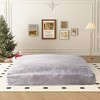 NicBex Faux Fur Bean Bag Chair for Adults,Lazy Sofa Chair Can Be Converted Into a Floor Bed,Machine Washable Lounge Chair for Living Room - 2 of 4