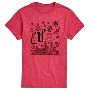 Men's - Elf - Doodle Logo Short Sleeve Graphic T-Shirt - 1 of 4