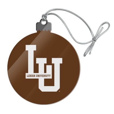 Lehigh University Primary Logo Acrylic Christmas Tree Holiday Ornament