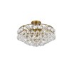 Elegant Lighting Savannah 5 - Light Flush Mount in  Brass - 2 of 4