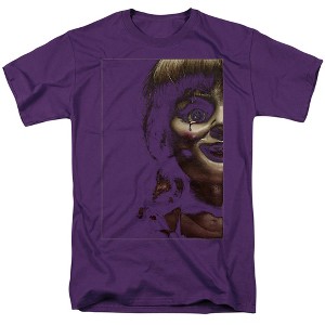 Annabelle Doll Tear Adult T-Shirt - 1 of 4