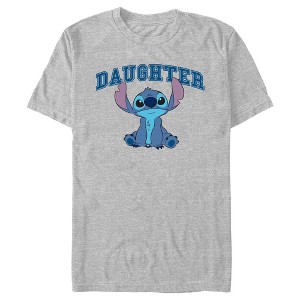 Men's Lilo & Stitch Sitting Cute Daughter T-Shirt - 1 of 4