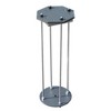 Okak Patio Umbrella Base Supports up to 700LBS, Stable Outdoor Umbrella Stand with Heavy-Duty Steel Construction for Backyard, Black - 2 of 4