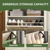 Shoe Cabinet Storage Cabinet Shoe Cabinet with FlipOut Compartments for Entryway - 4 of 4