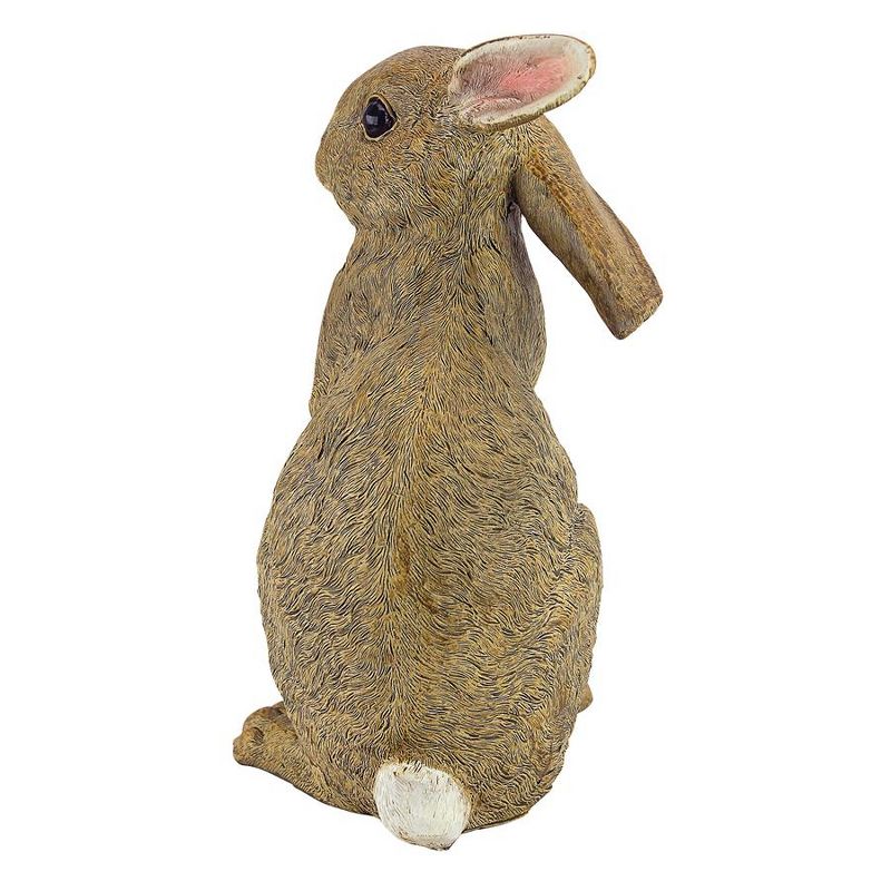 Design Toscano Hopper, The Bunny, Standing Garden Rabbit Statue, 3 of 7