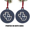 John Carroll University Primary Logo Aluminum Holiday Christmas Tree Ornament - 2 of 4