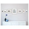 7pc Distressed White Mixed Profile Frame Kit - Gallery Perfect - image 3 of 4