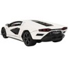 Lamborghini Countach LPI 800-4 White with Black Accents and Red Interior "Special Edition" 1/18 Diecast Model Car by Maisto - 3 of 3