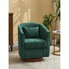 28.35"Swivel Accent Chair , Sofa Chairs with Wood Base Side - 4 of 4