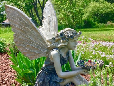 Design Toscano The Sunflower Fairy Statue : Target