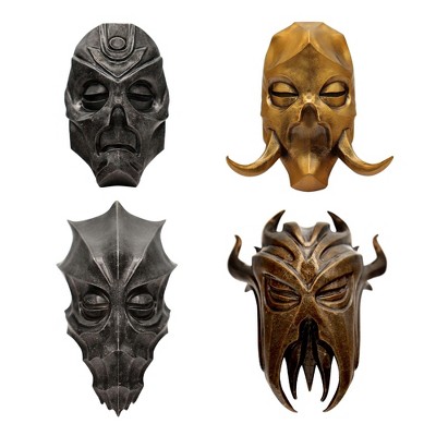 Fanattik The Elder Scrolls V: Skyrim Set of 4 Dragon Priest Masks