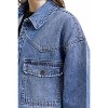 Women's Western Denim Jacket - HIDDEN - 3 of 4