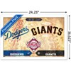 Trends International MLB Rivalries - Los Angeles Dodgers vs San Francisco Giants Framed Wall Poster Prints - 3 of 4