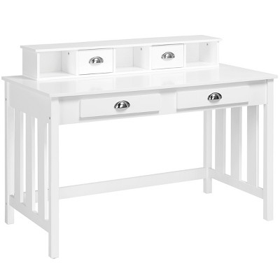 Yaheetech Writing Computer Desk Modern Work Station Removable Floating Organize