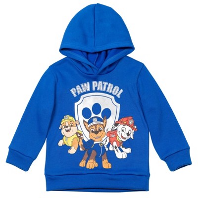 Paw Patrol Zuma Little Boys Fleece Pullover Hoodie 7-8 : Target