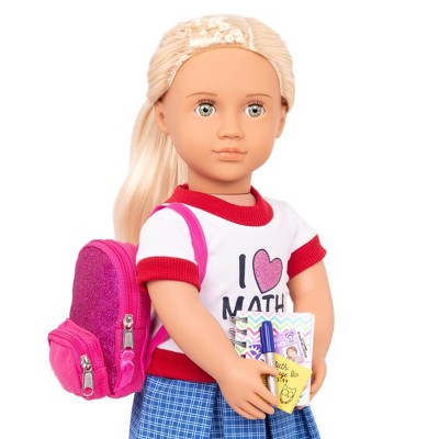 Our Generation School Bag Accessory Set for 18&#34; Dolls - School Smarts