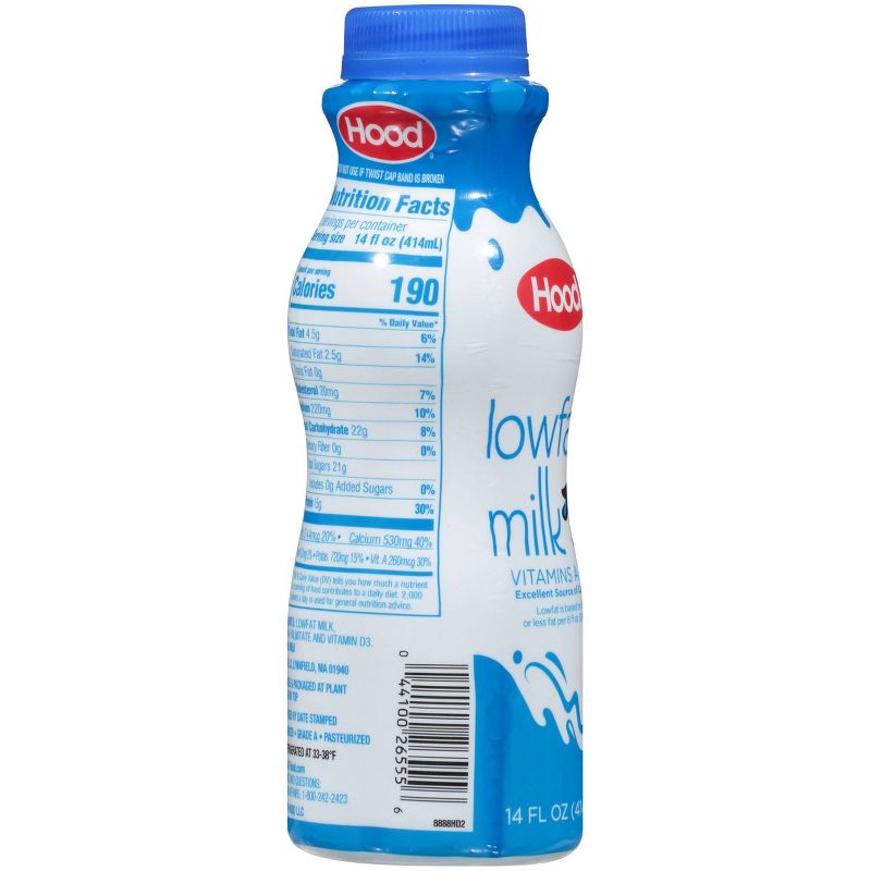 Hood 1% Low Fat Milk - 14 fl oz, 5 of 9