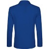 Lars Amadeus Men's Lightweight Notched Lapel Solid Color Long Sleeve Blazer - 3 of 4