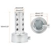 Unique Bargains Motorcycles Exhaust Muffler Removable Can Inner Insert Baffle Pipe 1 Pc - 3 of 4