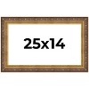 PosterPalooza | Museum Gold Picture Frame - UV Acrylic, Backing Board, Hanging Hardware Included - 2 of 4