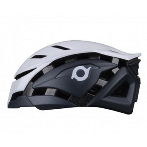Now FURI - Adult Aerodynamic Bicycle Helmet White/Black Matte S/M - 1 of 4