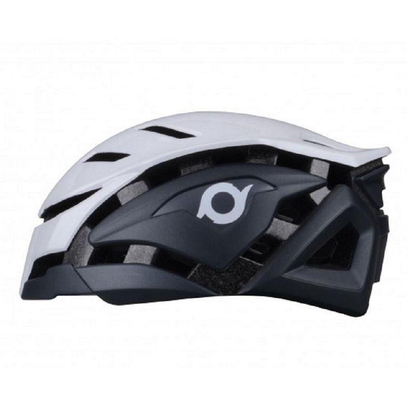 Now FURI - Adult Aerodynamic Bicycle Helmet White/Black Matte S/M, 1 of 4