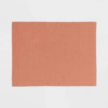 Cotton Solid Placemat Pink - Threshold™