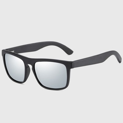 Anna-Kaci Men's Wooden Frame Polarized Sunglasses - UV400 Protection