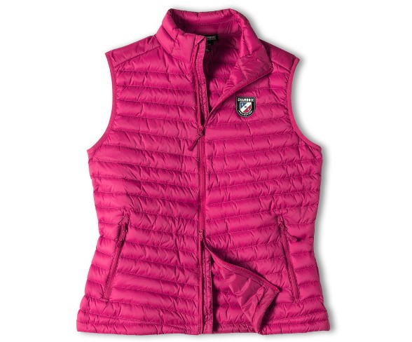 Chamonix Cailly Down Vest Raspberry Womens Sz M