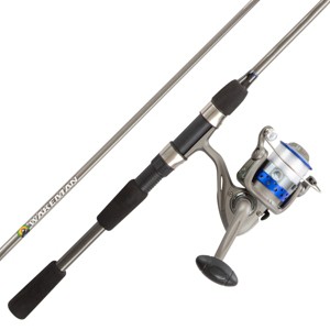 Leisure Sports Spinning Rod and Reel Fishing Combo - Black/Blue - 1 of 4
