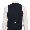 Gioberti Men's 6 Button Slim Fit Formal Herringbone Tweed Vest - 2 of 2