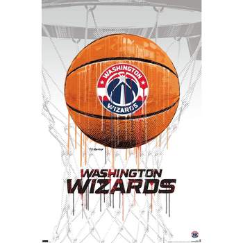 WASHINGTON WIZARDS POSTER ~ SPOT LOGO 22x34 NBA Basketball 5430
