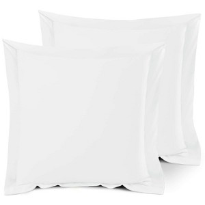 Nestl Soft Pillow Shams Set of 2, Double Brushed Microfiber Pillow Covers, Premium Pillow Shams With 1.5” Flange - 1 of 4